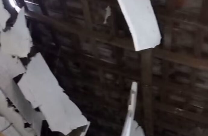 Raio atinge casa e deixa uma pessoa ferida na Paraíba