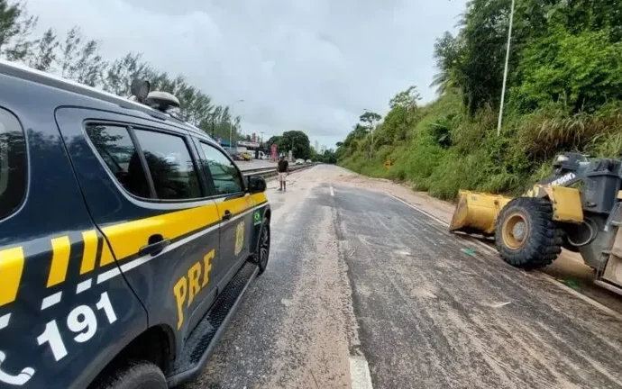 PRF inicia nesta segunda obras em trecho da BR-230; confira alterações no trânsito