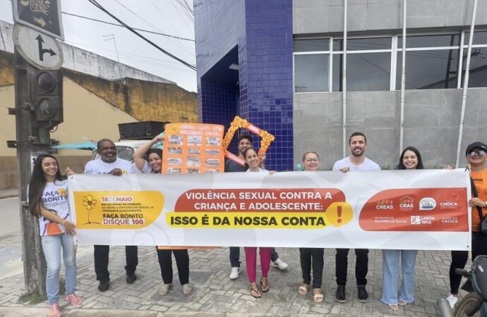 Prefeitura de Lagoa Seca amplia campanha de conscientização sobre abuso e exploração sexual de crianças e adolescentes