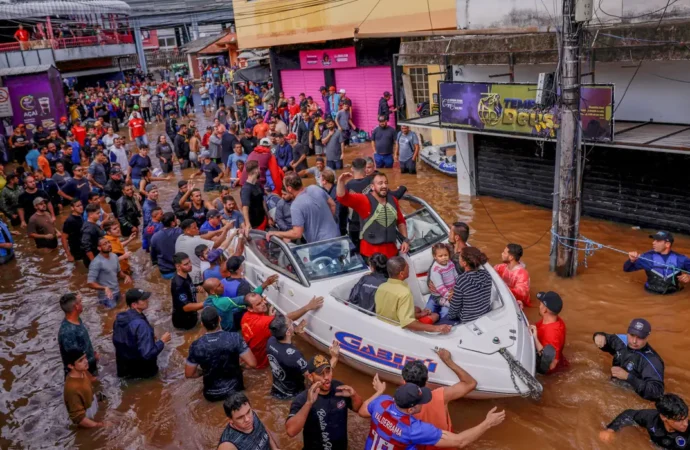 Chuvas afetam 781 mil pessoas no Rio Grande do Sul