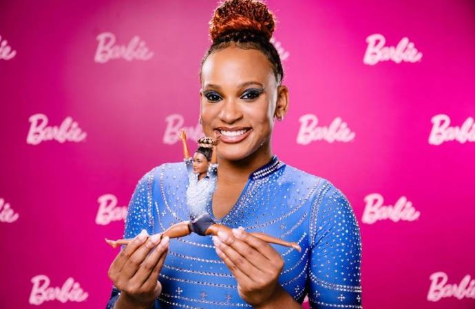 Rebeca Andrade ganha sua própria Barbie na edição de 65 anos da boneca
