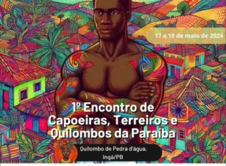 1° Encontro de Capoeiras, Terreiros e Quilombos da Paraíba acontece neste final de semana