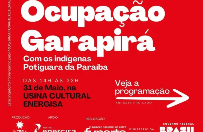 Evento gratuito promoverá a cultura indígena potiguara, em João Pessoa
