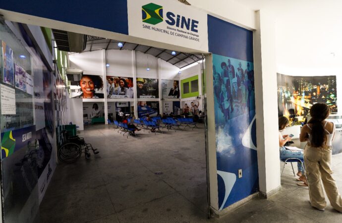 Sine Municipal oferece 443 vagas de emprego para Campina Grande nesta semana