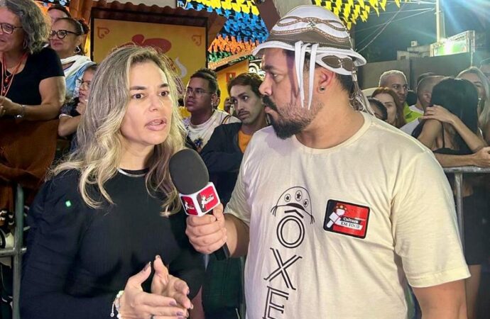 Apoio de Rosália Lucas garante apresentação de quadrilha junina no 1º dia do Festival no Parque do Povo