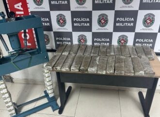PM intercepta carregamento de 25 quilos de drogas e prende dois homens na Paraíba