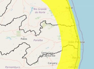 Noite de São João pode ser de chuva em mais de 60 cidades da Paraíba, alerta Inmet