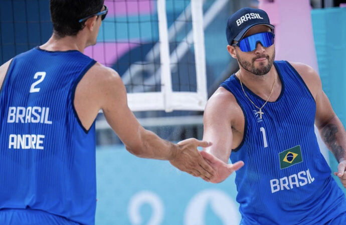 André e George são eliminados das Olimpíadas de Paris 2024 após derrota para Alemães
