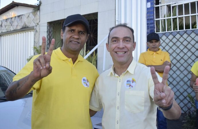 Jornalista Hugo Rafael declara apoio a Fabiano Ramalho e Michelle Ribeiro em Lagoa Seca, Pb