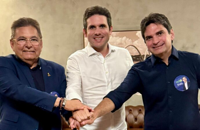 Em visita a Hugo Motta a antes da eleição, Murilo diz que vitória de paraibano será com maioria recorde