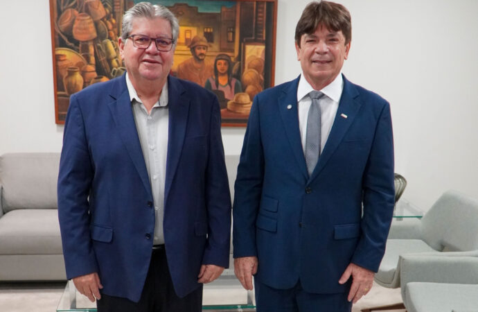 Presidente da FIEPB e governador da Paraíba planejam melhorias para o setor industrial no estado