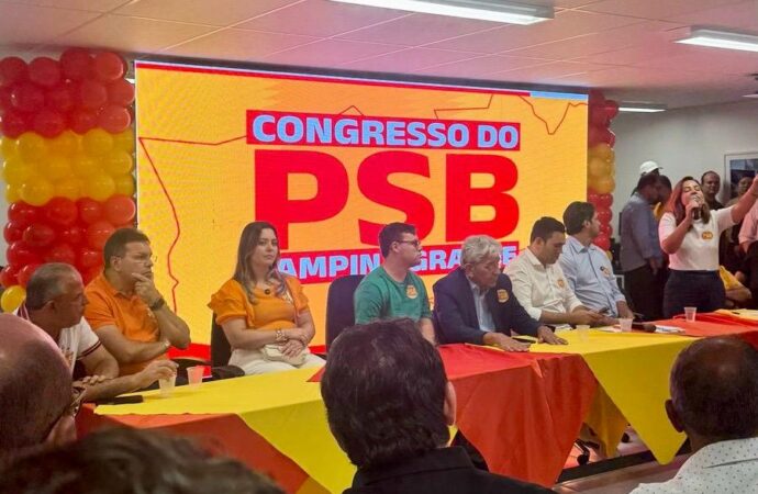 Dr Jhony e Waléria Assunção assumem comando do PSB de Campina Grande e destacam unidade partidária
