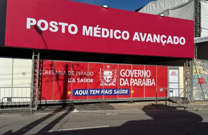 Governo da Paraíba inaugura Posto Médico no Parque do Povo