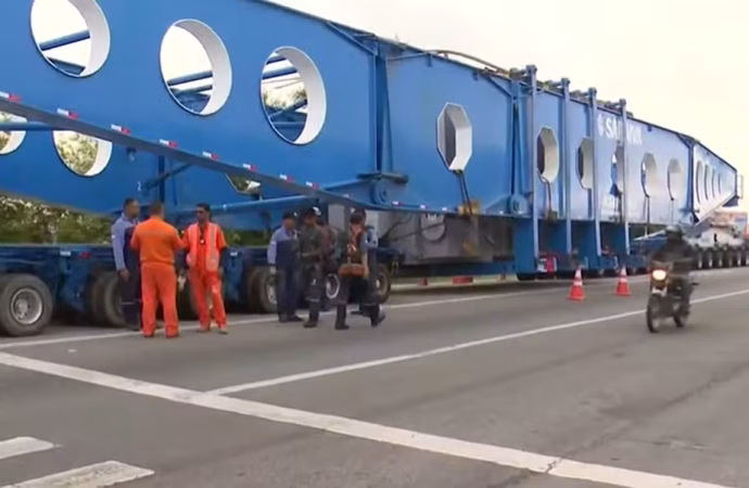 Transformador de 250 toneladas está de volta: Veja o roteiro pela Paraíba