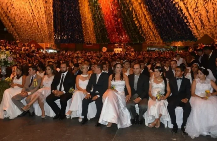 Casamento Coletivo marca o Dia dos Namorados em Campina