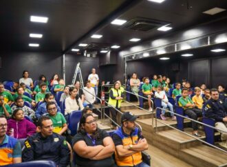 Projeto da PRF leva cultura e conscientização sobre trânsito ao Açude Velho