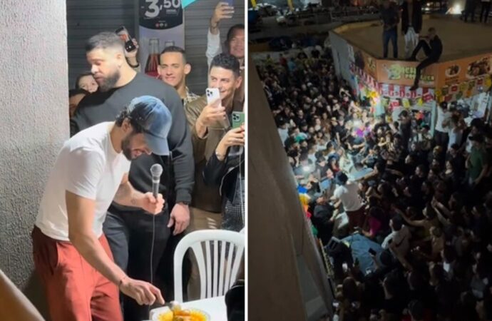 Nattan surpreende fãs e faz show “after” na Feira da Prata em Campina Grande