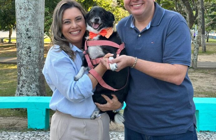 Vereadora Waléria Assunção une forças com Diego Tavares pela proteção animal e social