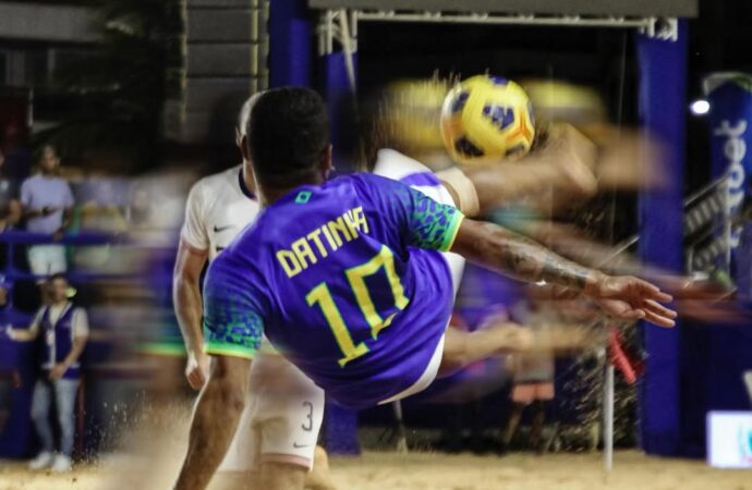 Seleção Brasileira de Beach Soccer se classifica para a final da Copa das Nações