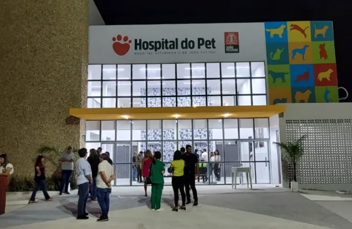 Mutirão oferece serviços de cuidados para animais no Hospital Veterinário de João Pessoa