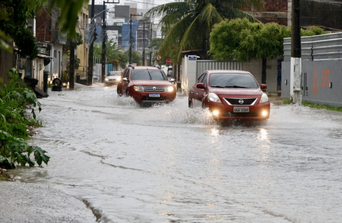 Chuvas superam todo o volume esperado para abril em João Pessoa; saiba o bairro mais atingido