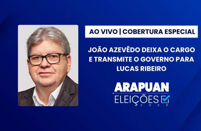 AO VIVO: TV Arapuan transmite solenidade de posse do governador Lucas Ribeiro