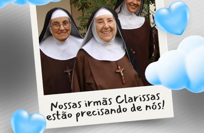 Campanha solidária arrecada doações para apoiar irmãs Clarissas
