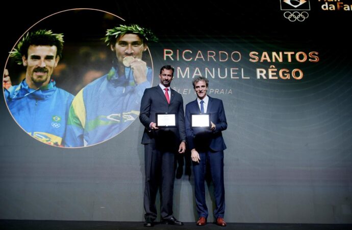 Ricardo e Emanuel entram para o Hall da Fama do COB e eternizam parceria no vôlei de praia