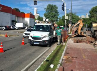 Obra emergencial interdita parcialmente a Avenida Beira-Rio e altera o trânsito na região