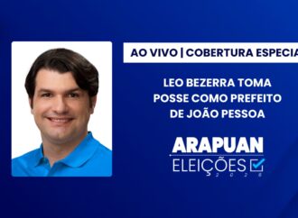 AO VIVO: TV Arapuan transmite posse do prefeito de João Pessoa, Leo Bezerra
