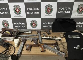 Operação Tiradentes fecha fábrica clandestina de armas que funcionava em comunidade