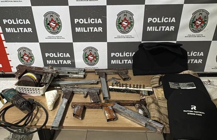 Operação Tiradentes fecha fábrica clandestina de armas que funcionava em comunidade