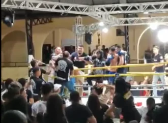 Evento de luta marcial em Areia é suspenso após confusão generalizada
