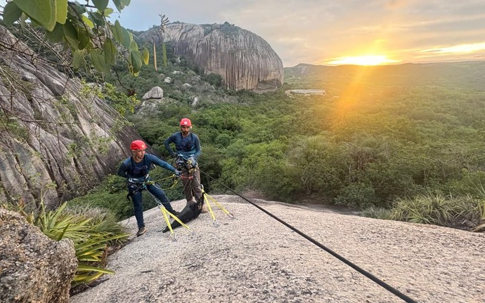 Rapel é liberado no Parque Estadual da Pedra da Boca e passa a ter regras