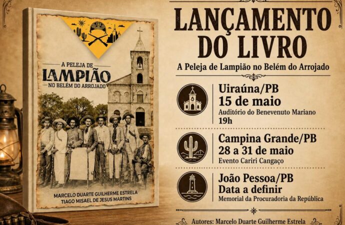 Procurador da República paraibano lança livro sobre passagem de Lampião pelo Sertão da Paraíba