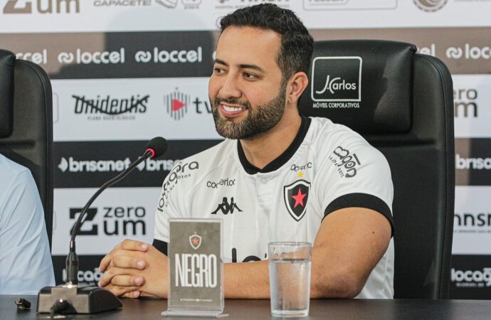 Botafogo-PB terá ‘foco total’ nas categorias de base no 2º semestre, diz Fillipe Félix