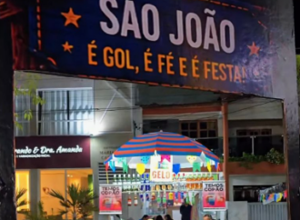 Homem é preso após confusão com a polícia durante festa junina no Sertão; PM teve braço fraturado