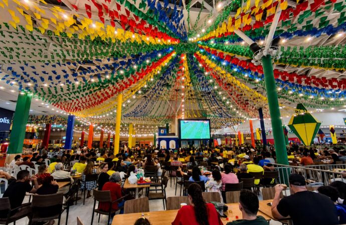 Manaira e Mangabeira Shopping transmitem jogos da Seleção Brasileira na Copa do Mundo 2026