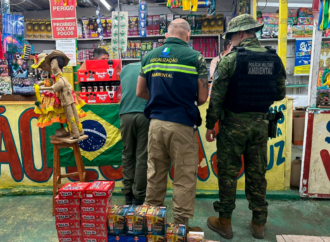 Operação apreende fogos irregulares e aplica multas em Campina