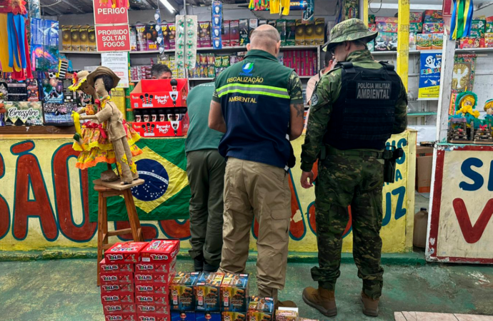 Operação apreende fogos irregulares e aplica multas em Campina