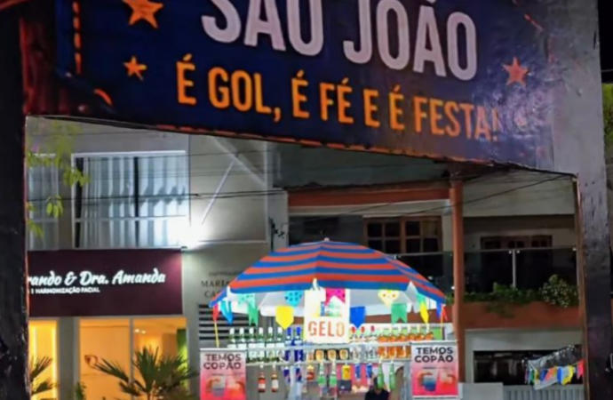Homem é preso por agredir e fraturar braço de policial em festa de São João, no Sertão