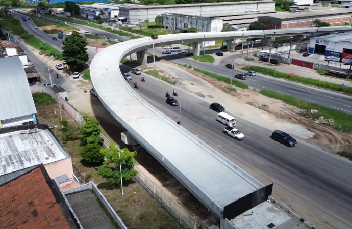 DER projeta entrega do Viaduto do Bairro das Indústrias em setembro