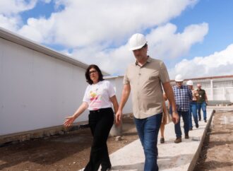 Leo Bezerra projeta entrega da Escola Tércia Bonavides em agosto com estrutura modular e mais de 1.200 vagas
