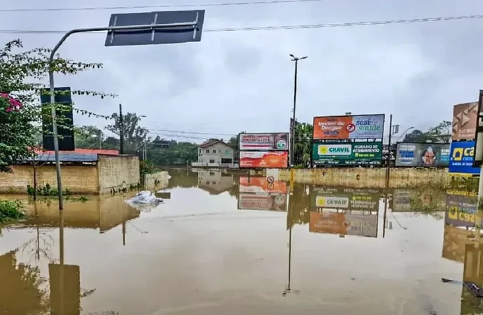 Inmet renova alerta de chuvas para toda a Paraíba