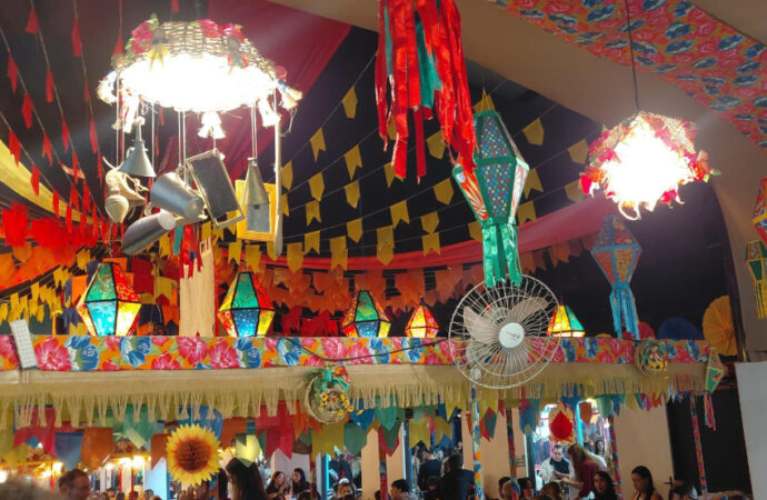 Concurso de Decoração Junina premia comerciantes no Parque do Povo