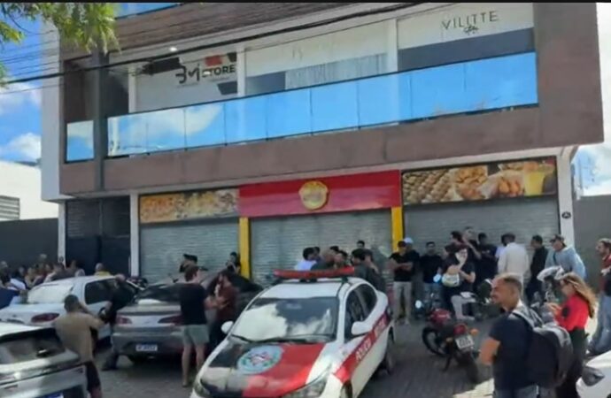 Vídeo mostra momento em que empresário é morto a tiros após reagir a assalto em João Pessoa