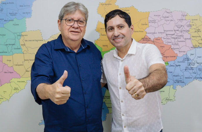 Prefeito reafirma apoio à pré-candidatura de João Azevêdo ao Senado