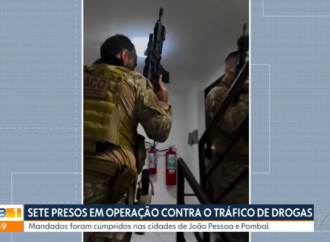 seis são presos por tráfico em João Pessoa e em Pombal