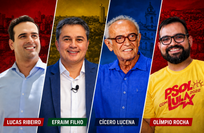 palanques para a disputa presidencial já estão desenhados na Paraíba