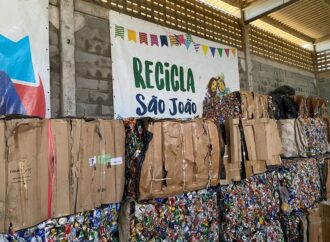 quase 80 toneladas de lixo foram recolhidas para reciclagem
